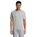 Camiseta Manga Raglán Transpirable Gris Puro XS