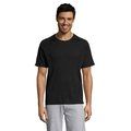 Camiseta Manga Raglán Transpirable Negro/ Negro Opaco XL