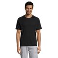 Camiseta Manga Raglán Transpirable Negro/ Negro Opaco Xxl
