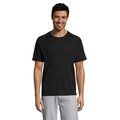 Camiseta Manga Raglán Transpirable Negro/ Negro Opaco XXS