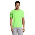 Camiseta Manga Raglán Transpirable Verde Neón XL