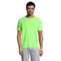 Camiseta Manga Raglán Transpirable Verde Neón XS