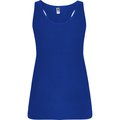 Camiseta Sin Mangas Entallada Espalda Nadadora AZUL ELECTRICO XL