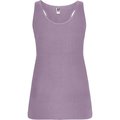 Camiseta Sin Mangas Entallada Espalda Nadadora LAVANDA 2XL