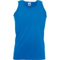 Camiseta sin mangas hombre algodón Royal Blue L