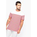 Camiseta marinera de algodón para hombre