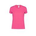 Camiseta Mujer 100% Algodón Fucsi L