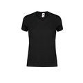 Camiseta Mujer 100% Algodón Neg S