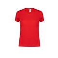 Camiseta Mujer 100% Algodón Roj XL