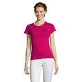Camiseta Mujer 150g Algodón Fuchsia XL