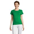 Camiseta Mujer 150g Algodón Verde XXL