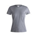 Camiseta Mujer Algodón 150g/m2 Gri M