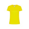 Camiseta Mujer Algodón 180g/m2 Amarillo L