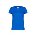 Camiseta Mujer Algodón 180g/m2 Azul S