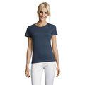 Camiseta Mujer Algodón Corte Entallado Denim S