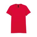 Camiseta mujer algodón sin costuras Red L