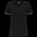Camiseta mujer antibolitas Black / Yellow Xxl
