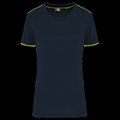 Camiseta mujer antibolitas Navy / Fluorescent Yellow L