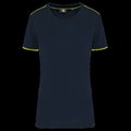 Camiseta mujer antibolitas Navy / Fluorescent Yellow S