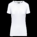 Camiseta mujer antibolitas White / Navy Xl