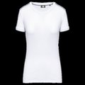 Camiseta mujer antibolitas White / Navy Xs