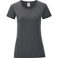 Camiseta mujer atemporal Dark Heather Grey XL