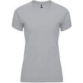 Camiseta Mujer Control Dry Entallada Gris 2XL