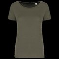 Camiseta mujer corte ajustado Organic Khaki M