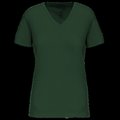 Camiseta de mujer cuello de pico Forest Green 3XL