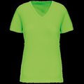 Camiseta de mujer cuello de pico Lime XS
