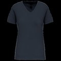 Camiseta de mujer cuello de pico Navy 3XL