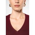 Camiseta de mujer cuello de pico