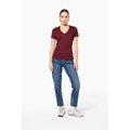 Camiseta de mujer cuello de pico