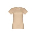 Camiseta de mujer entallada en punto jersey