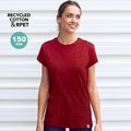 Camiseta Mujer Jaspeada Algodón Reciclado