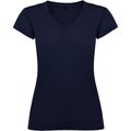 Camiseta de mujer manga corta entallada Marino 3Xl