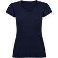 Camiseta de mujer manga corta entallada Marino S
