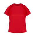 Camiseta Mujer Poliéster Transpirable Roj L