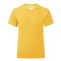Camiseta Niña 100% Algodón Oro 14-15
