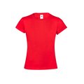Camiseta Niña 100% Algodón Roj 5-6