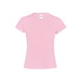 Camiseta Niña 100% Algodón Rosa 3-4