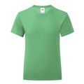 Camiseta Niña 100% Algodón Verde 7-8