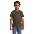 Camiseta Niño 150g Manga Corta Army M