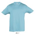 Camiseta Niño 150g Manga Corta Azul Atolón 4Xl