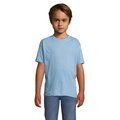 Camiseta Niño 150g Manga Corta Azul Cielo 12 Años