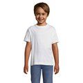 Camiseta Niño 150g Manga Corta Blanco 4 Años