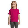 Camiseta Niño 150g Manga Corta Fuchsia M
