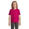 Camiseta Niño 150g Manga Corta Fuchsia XXL
