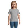 Camiseta Niño 150g Manga Corta Gris Jaspeado 3XL