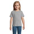 Camiseta Niño 150g Manga Corta Gris Jaspeado XXL